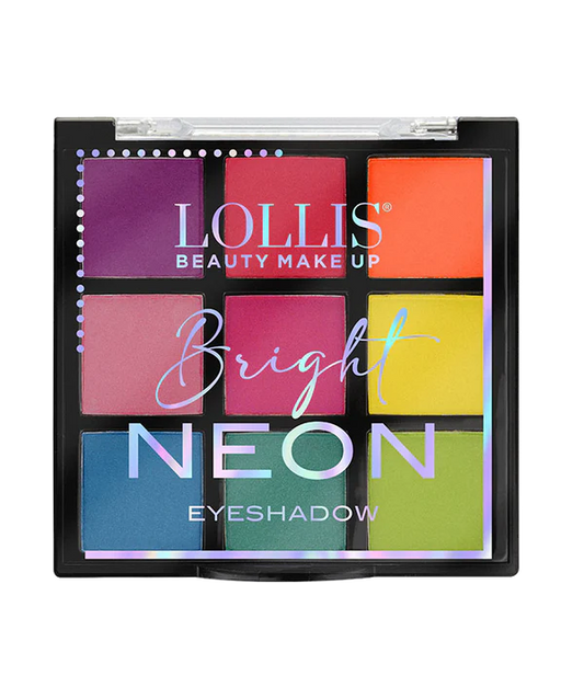 Lollis Bright Neon Eyeshadow Palette