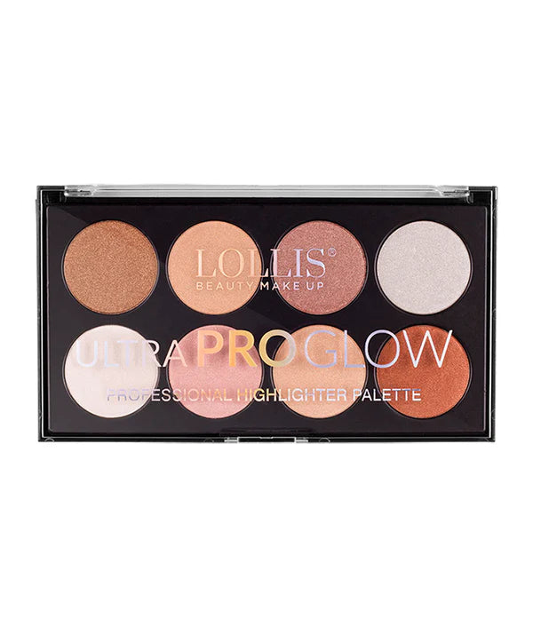 Lollis Ultra Pro Glow Professional Highlighter Palette