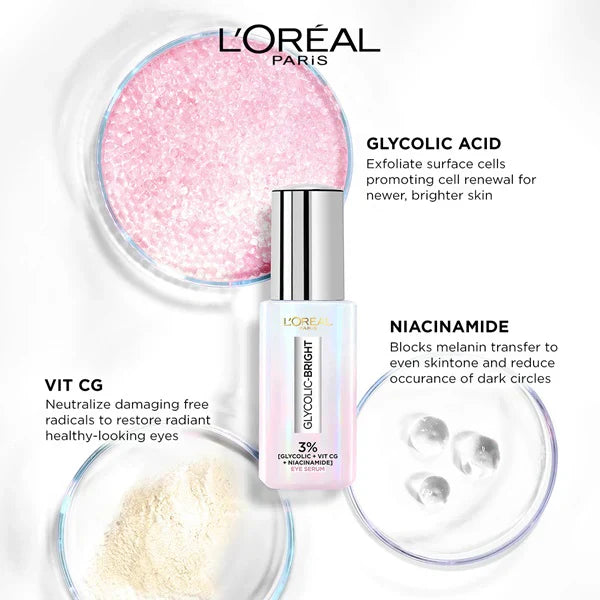 L'Oréal Glycolic Bright Eye Serum